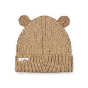Liewood: Gina Knit Beanie with Ears - Oat