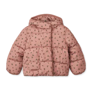 Liewood Giovanna Jacket | Cherries /Dark rosetta