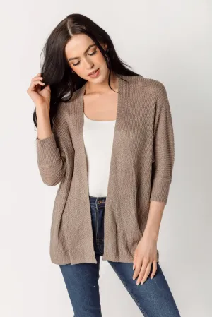 Lightweight Dolman Sleeve Cardigan