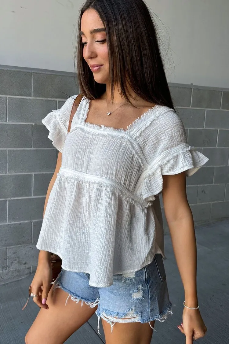 Lillian Top - White