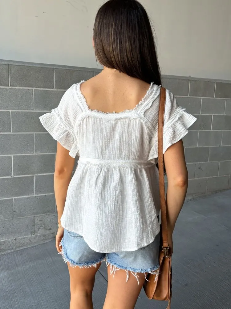 Lillian Top - White