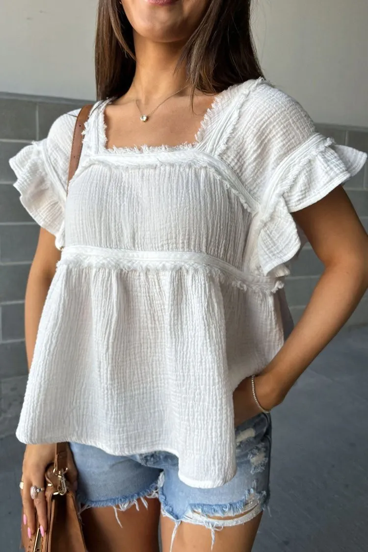 Lillian Top - White