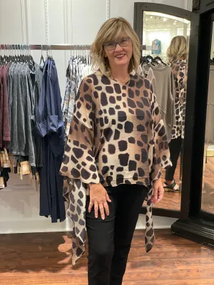 LIOR Maya Flowy Collar Top