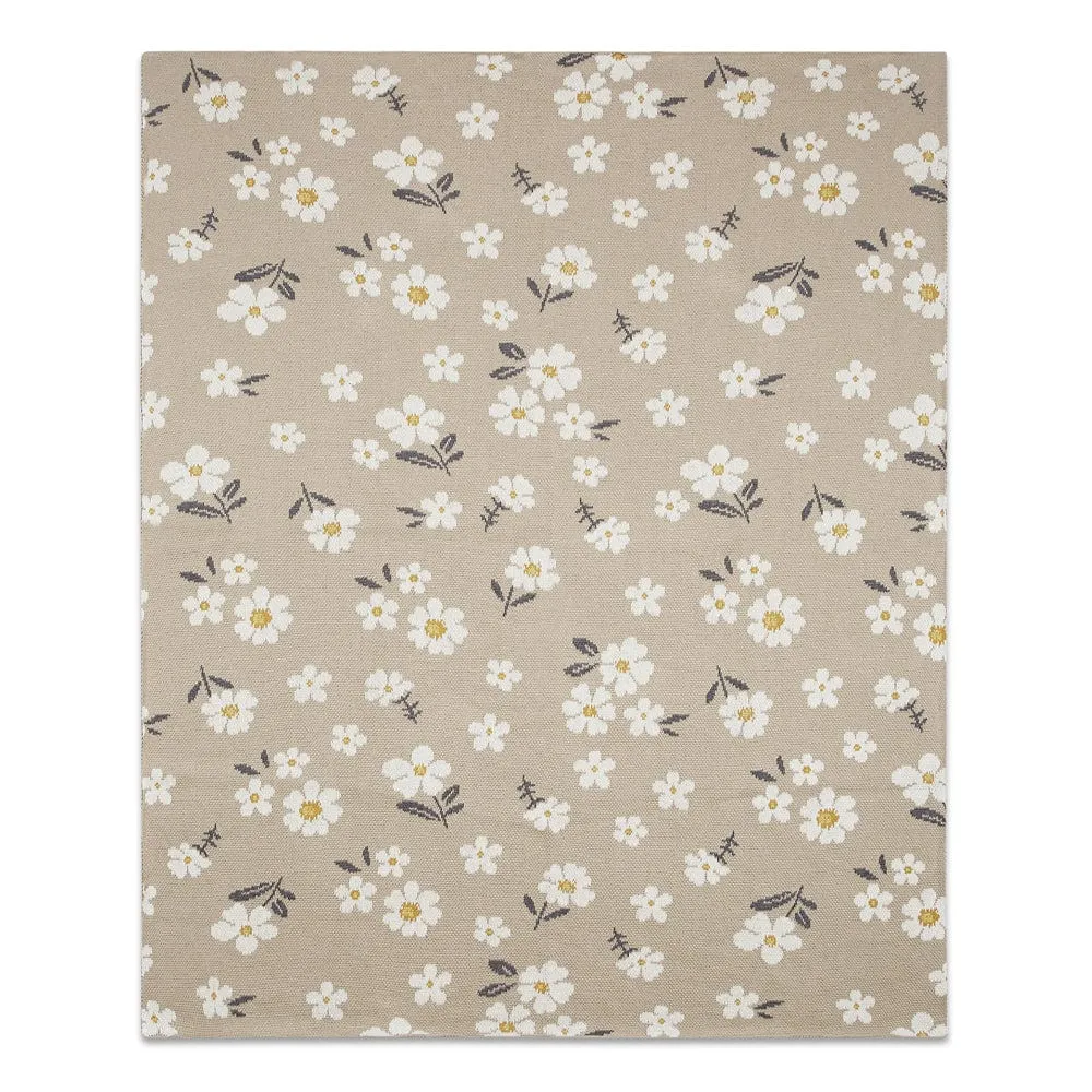 Little bloom Cotton Knitted All Season AC Blanket