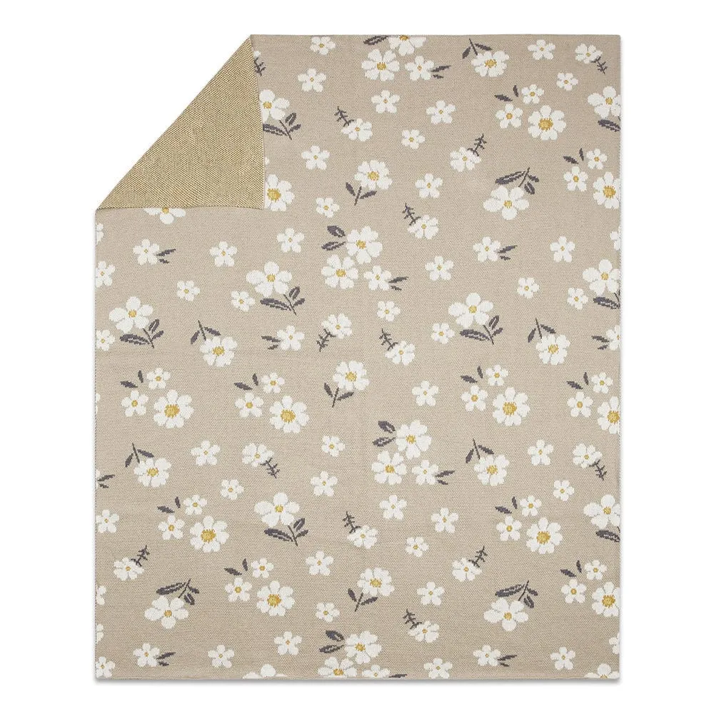 Little bloom Cotton Knitted All Season AC Blanket