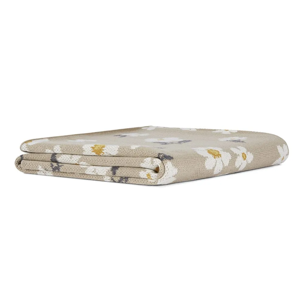 Little bloom Cotton Knitted All Season AC Blanket