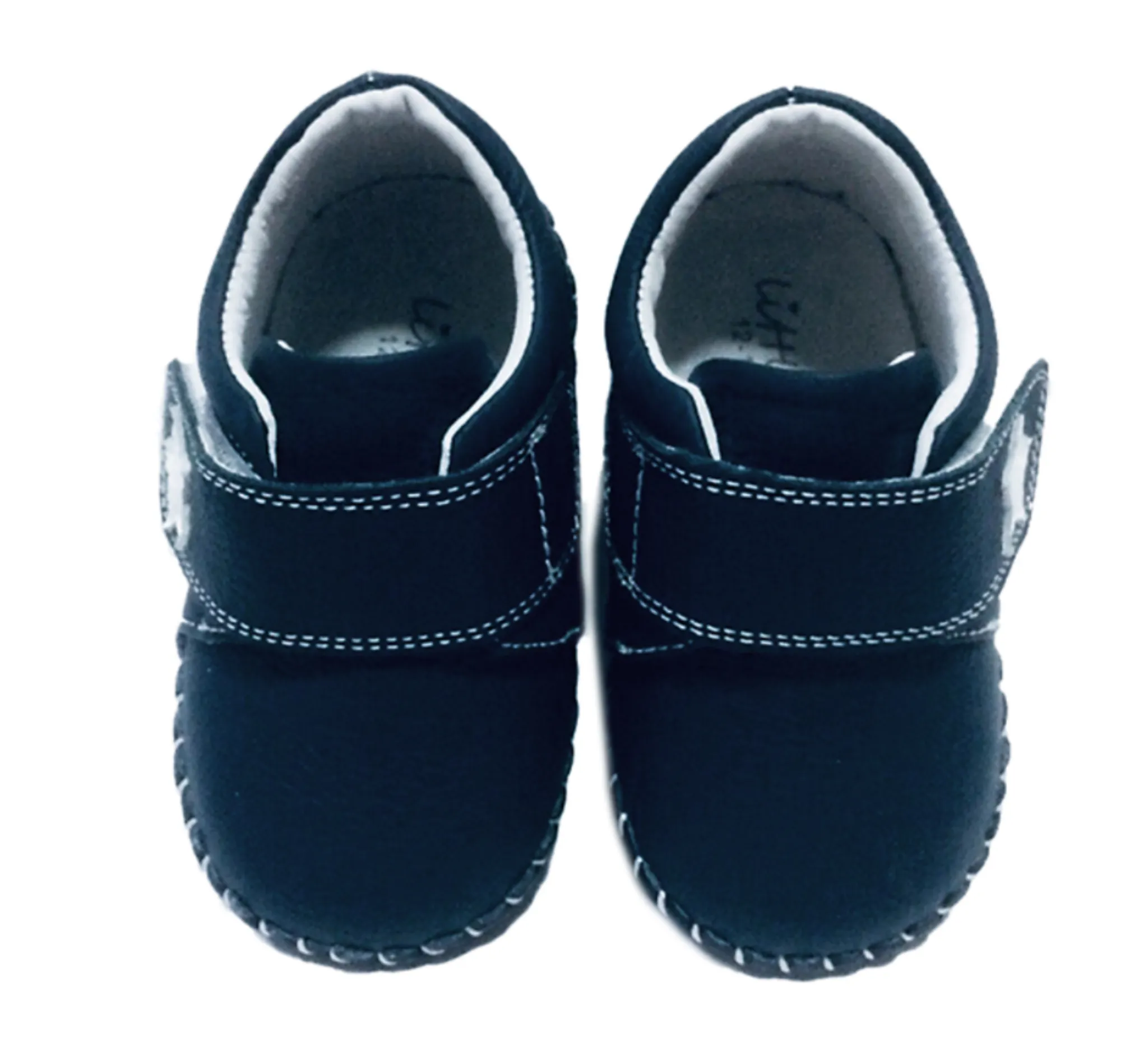 Little Chic Sky Navy Blue Baby Shoes