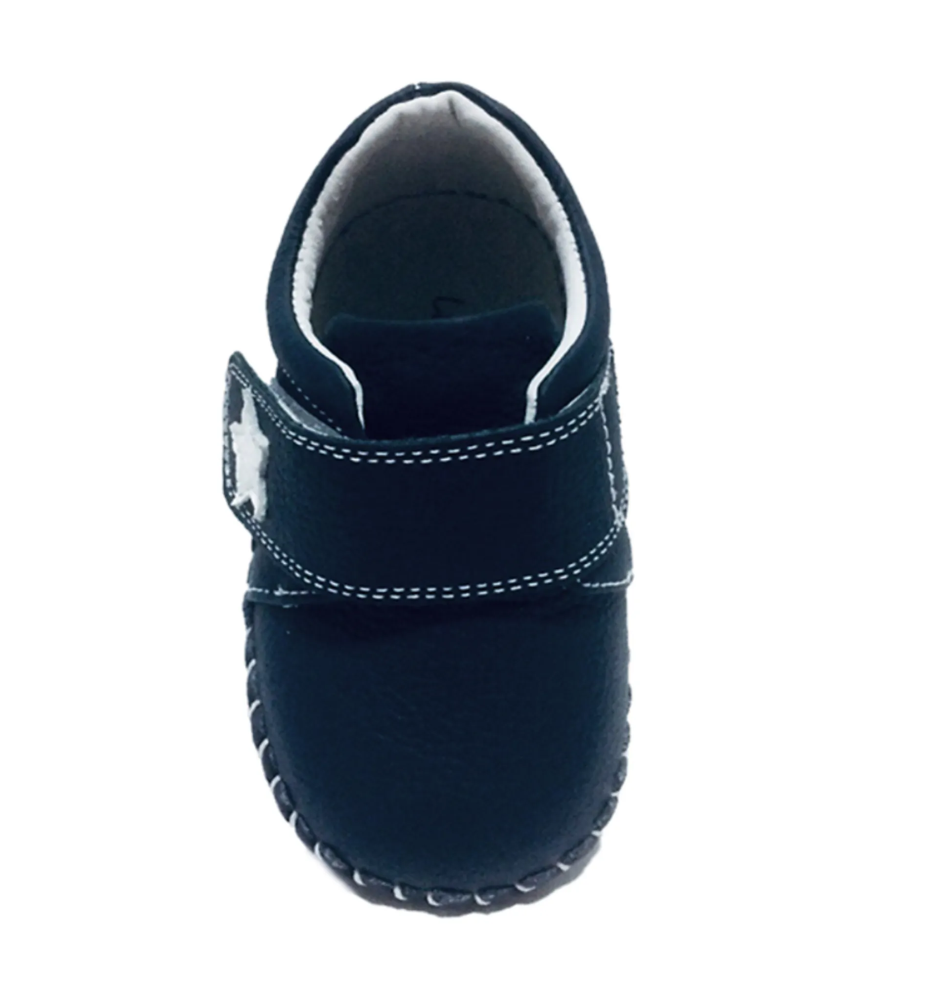 Little Chic Sky Navy Blue Baby Shoes