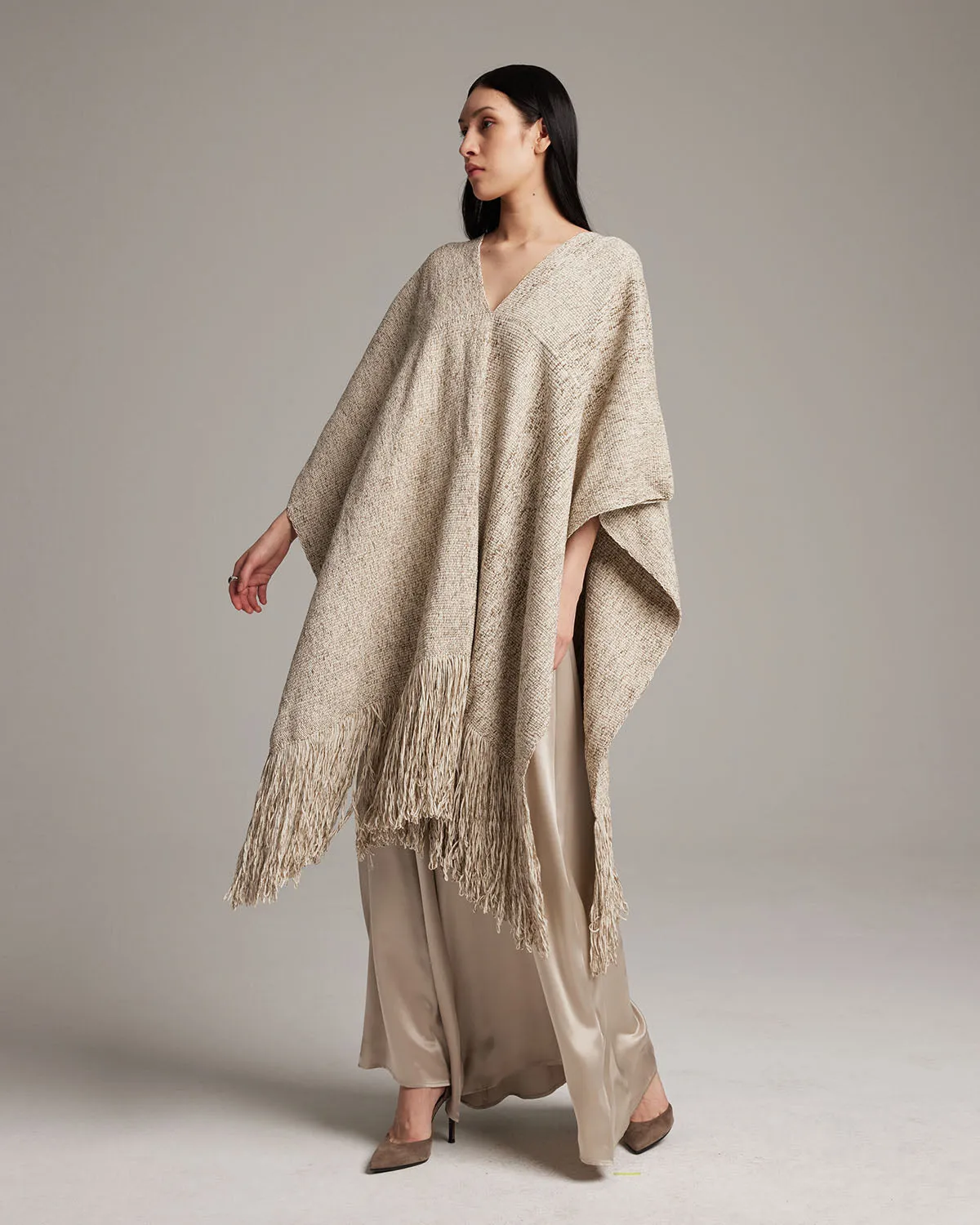 Long Marble Fringe Manta