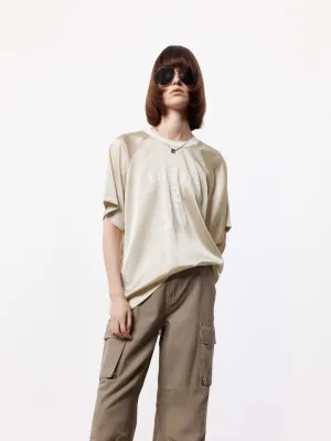 Loose Fit Satin Top