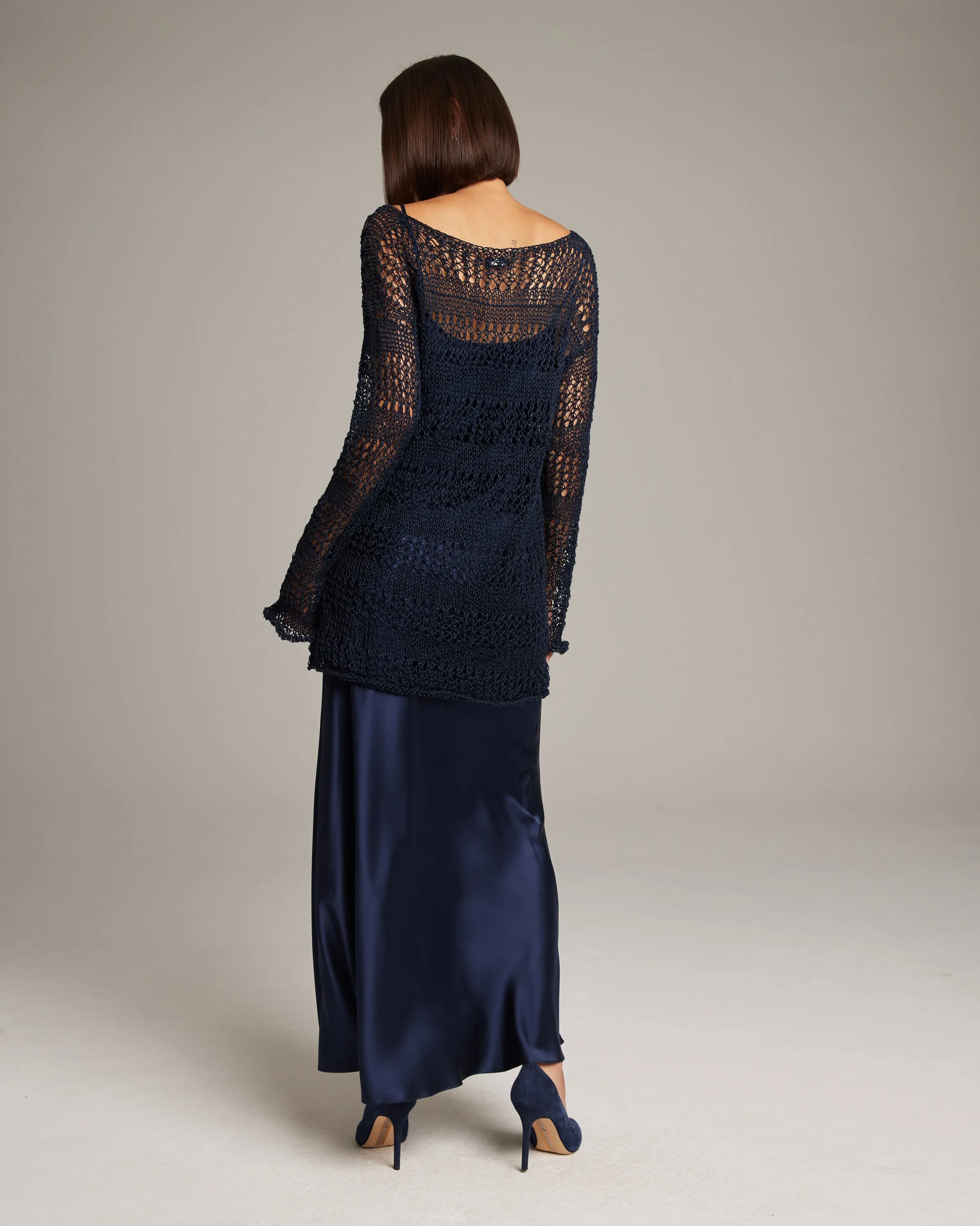 Loose Knit Linen Sweater