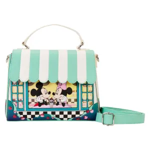 Loungefly Crossbody Date Night Diner Mickey Mouse And Friends