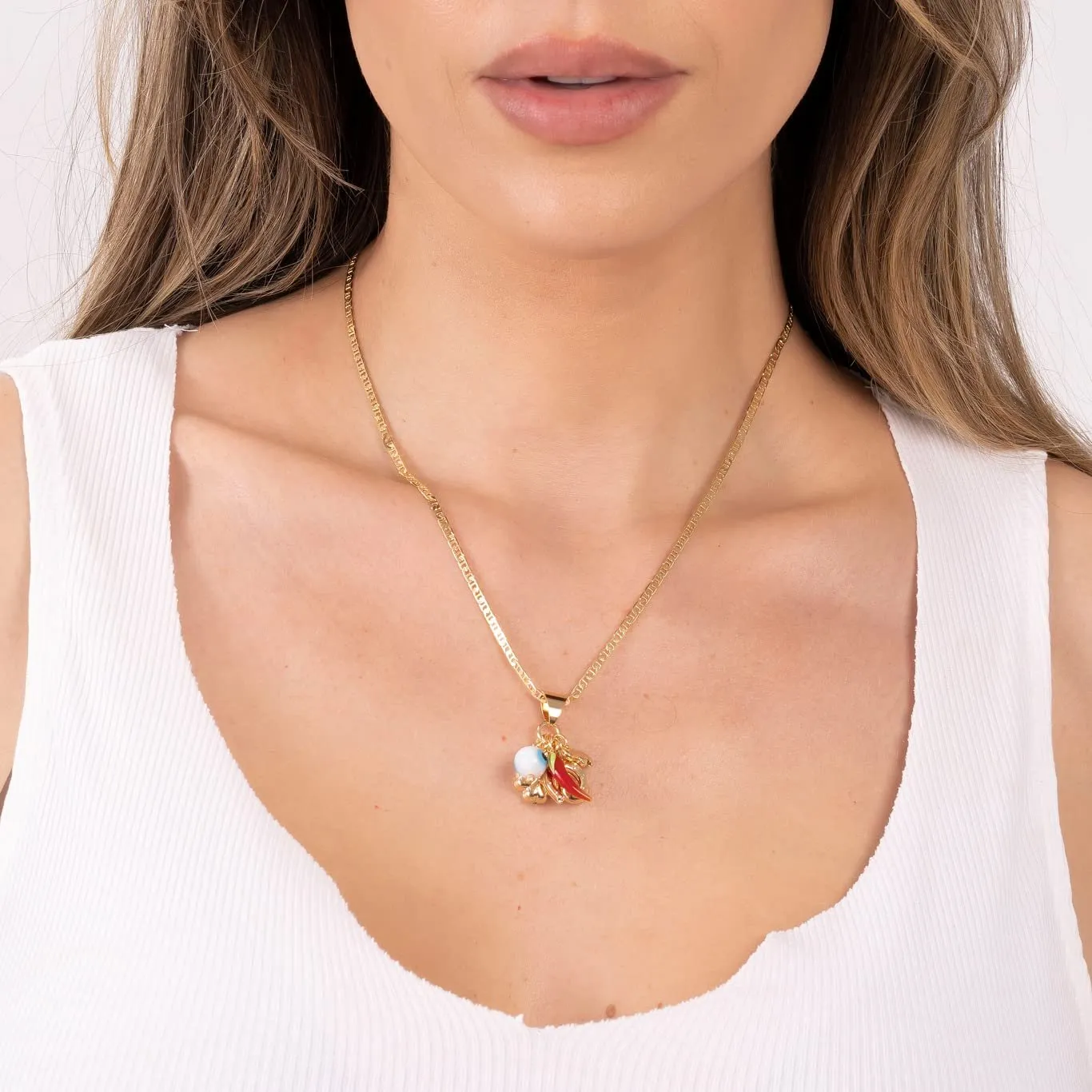 Lucky Charms Pendant Necklace