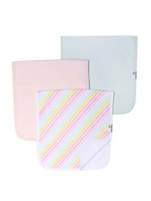 Lucky Premium Burp Cloths by Copper Pearl