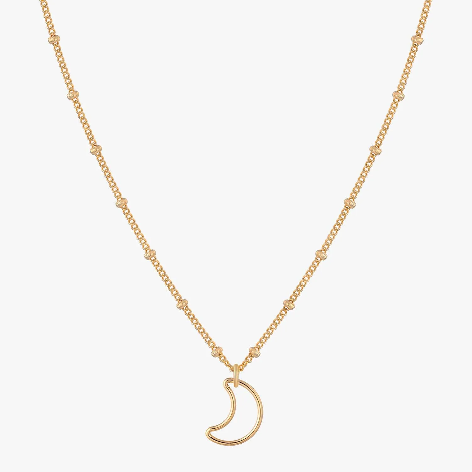 Luna Moon Satellite Necklace
