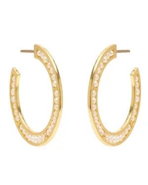 Lux Betty Hoops | WHITE GOLD