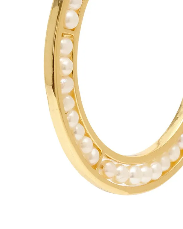 Lux Betty Hoops | WHITE GOLD