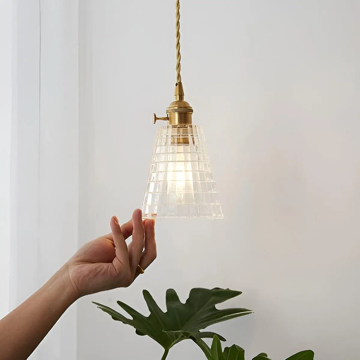 LuxeVintage Lampe - Nordic Vintage LED Kronleuchter Lampe