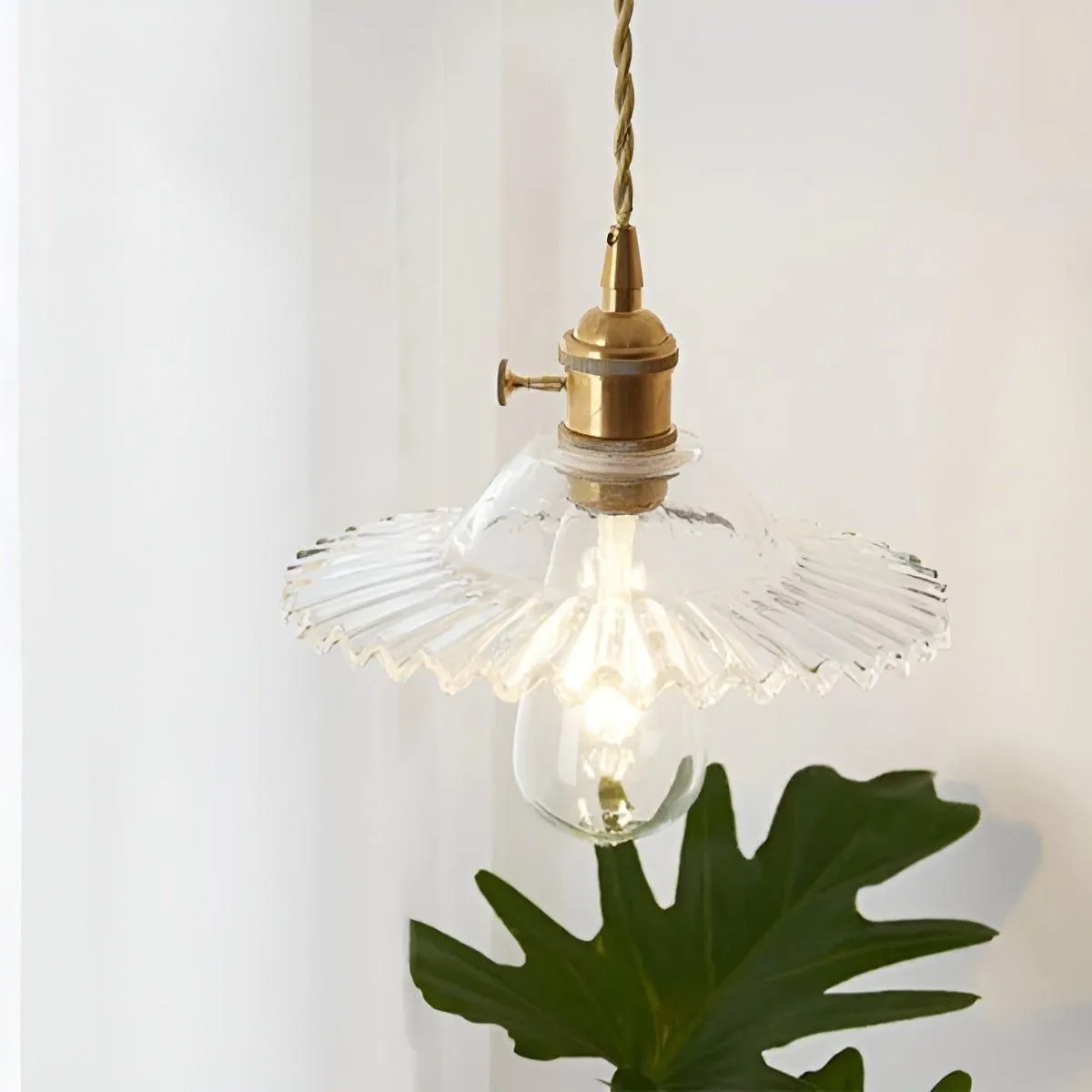 LuxeVintage Lampe - Nordic Vintage LED Kronleuchter Lampe