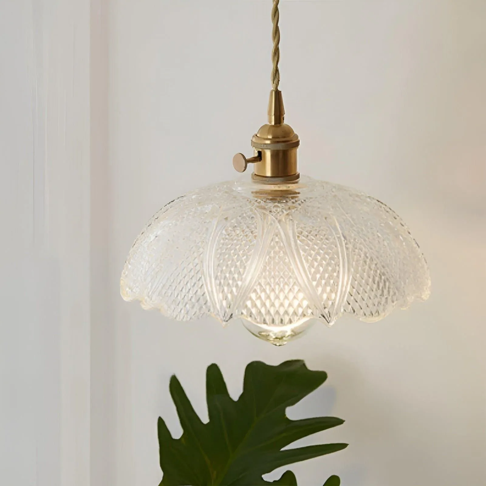 LuxeVintage Lampe - Nordic Vintage LED Kronleuchter Lampe