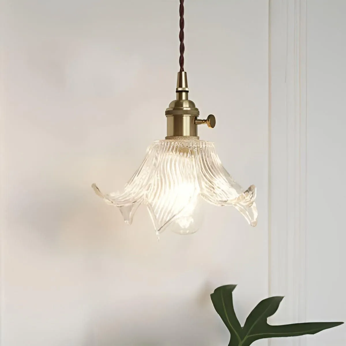 LuxeVintage Lampe - Nordic Vintage LED Kronleuchter Lampe