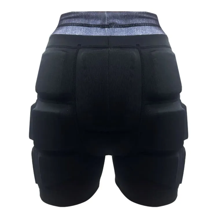 Luxs Short Hip Protector-BLACK