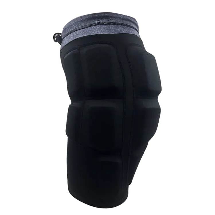 Luxs Short Hip Protector-BLACK