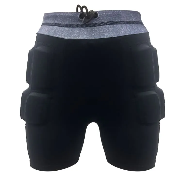 Luxs Short Hip Protector-BLACK