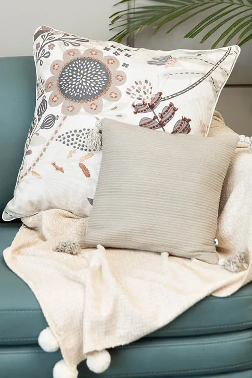 Luxury Throw- Oyster