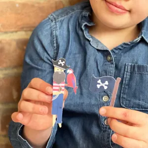 Make Your Own Pirate Peg Doll Kit
