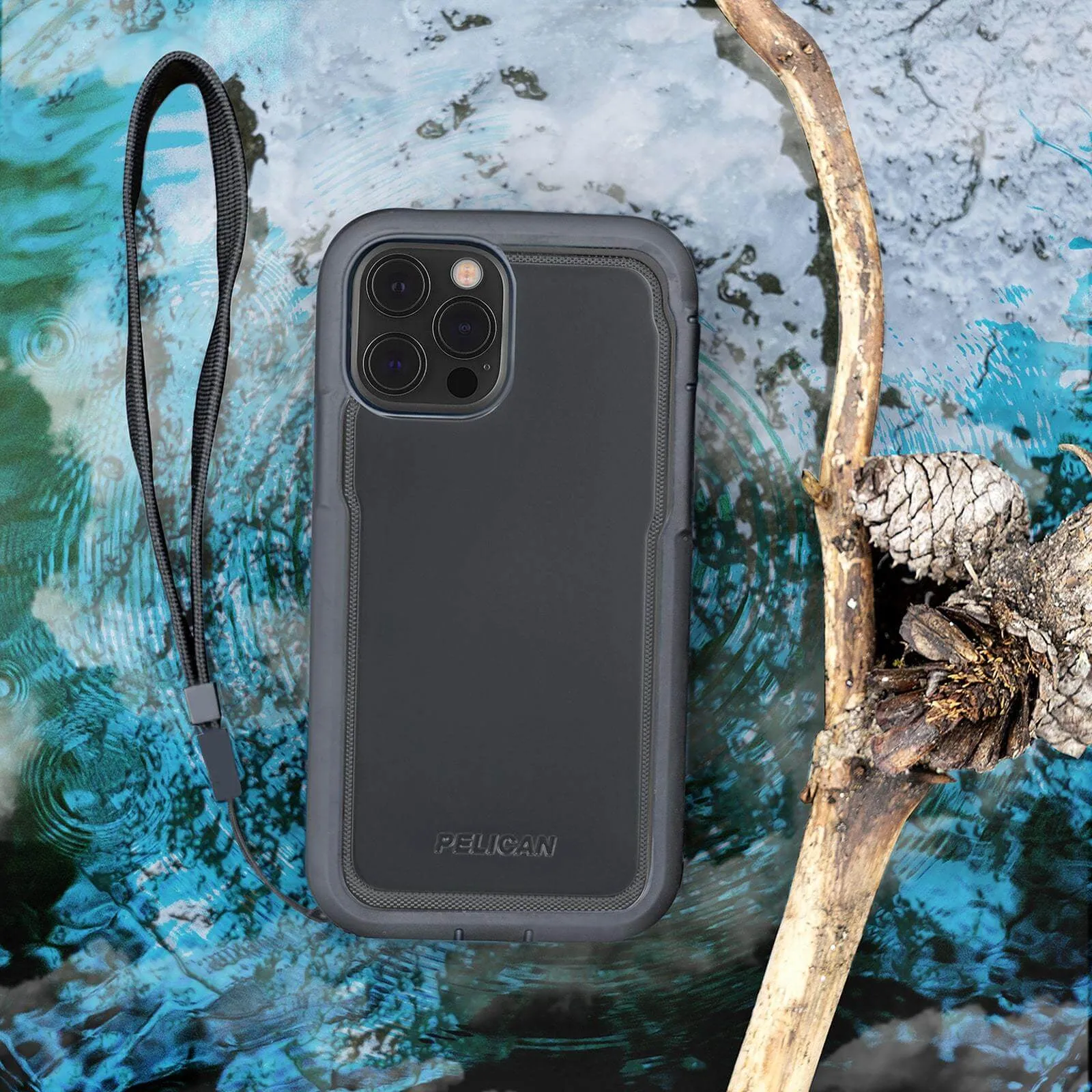 Marine Active Case for iPhone 12 / iPhone 12 Pro Devices - Black
