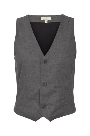 Marjorie Vest - Dark Grey Mel.