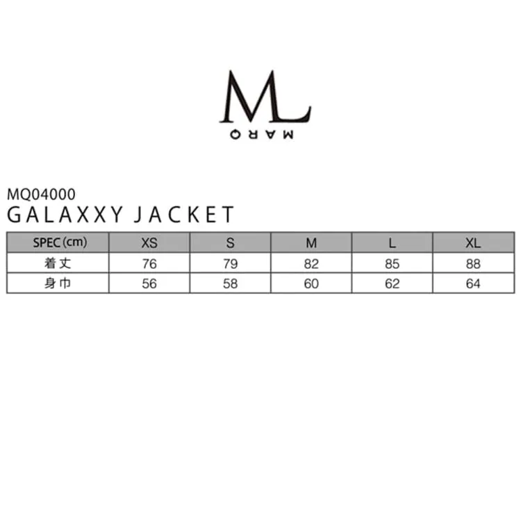 Marqleen Galaxxy Jacket-WHITE (Japanese Brand) [UNISEX]