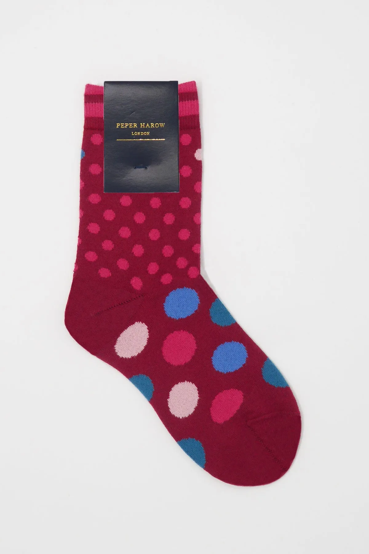 Mary Women's Socks - Wine