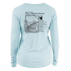 Matterhorn Classic Mountain Long Sleeve Microfiber Women's T-Shirt