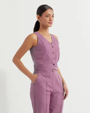 Mauve Anne Vest