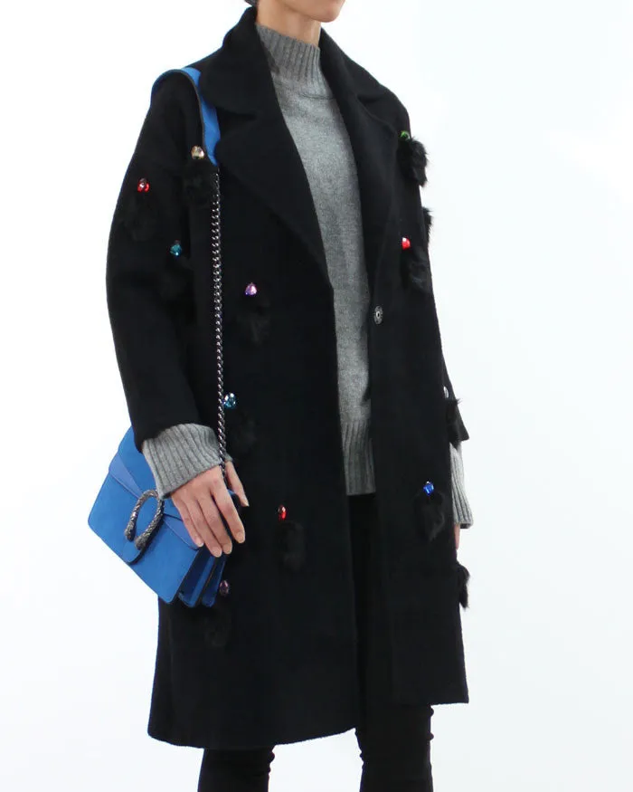 MEDUSA CONTRAST SHOULDER BAG