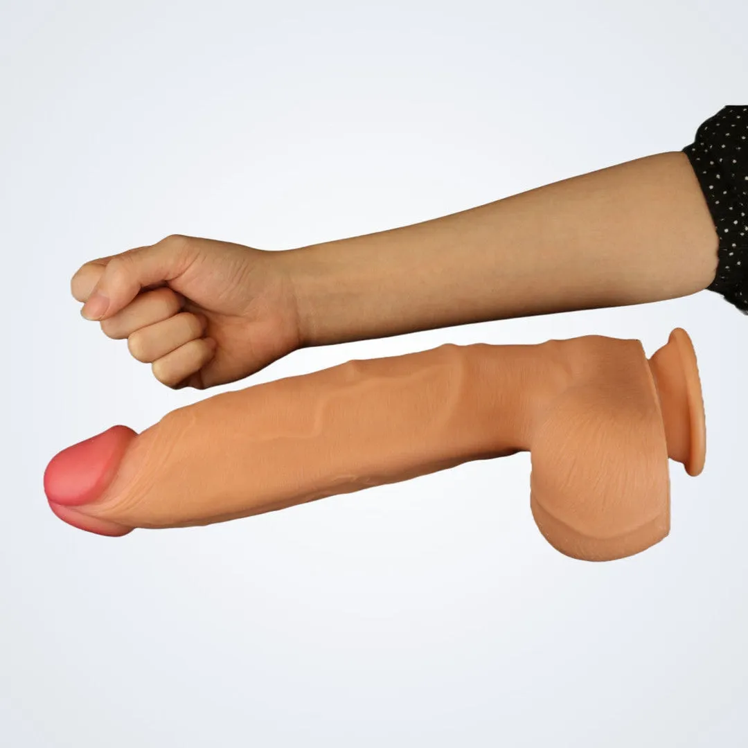 Mega Man 12" Silicone Realistic Dildo