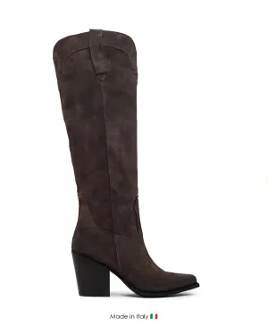 Megg Brown Suede