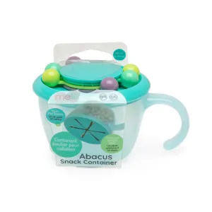 melii Snack Container - Safe, Spill-Proof, and Playful Food Storage with Educational Beads for Babies, Toddlers, and Kids - BPA-Free & Versatile Snacking Solution