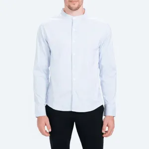 Men's Aero Band Collar - Blue Stripe