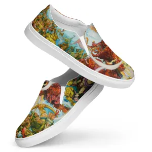 Men's Guards! Guards! Slip-on canvas shoes *US SIZES SHOWN! USE CHART!