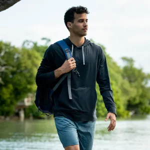 Men's Lightweight Sueded Hoodie