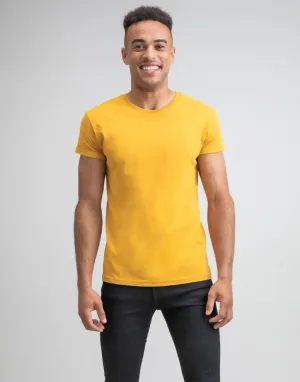 Men's Organic Roll Sleeve T-Shirt - 14748