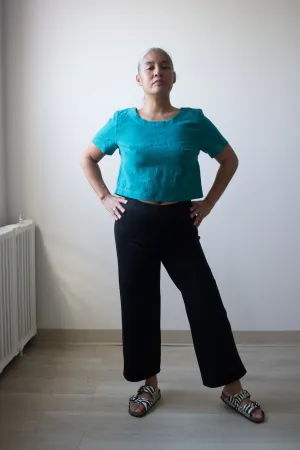 Mercedes Morin Flare Pants (Black)