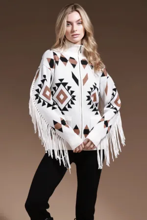Mi9019 Aztec Cotton Zip Up