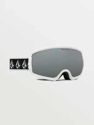 Migrations Goggle with Bonus Lens - White Rerun / Silver Chrome