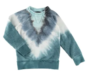 Miki Miette - Boys Iggy Tie Dye Pullover in Surf