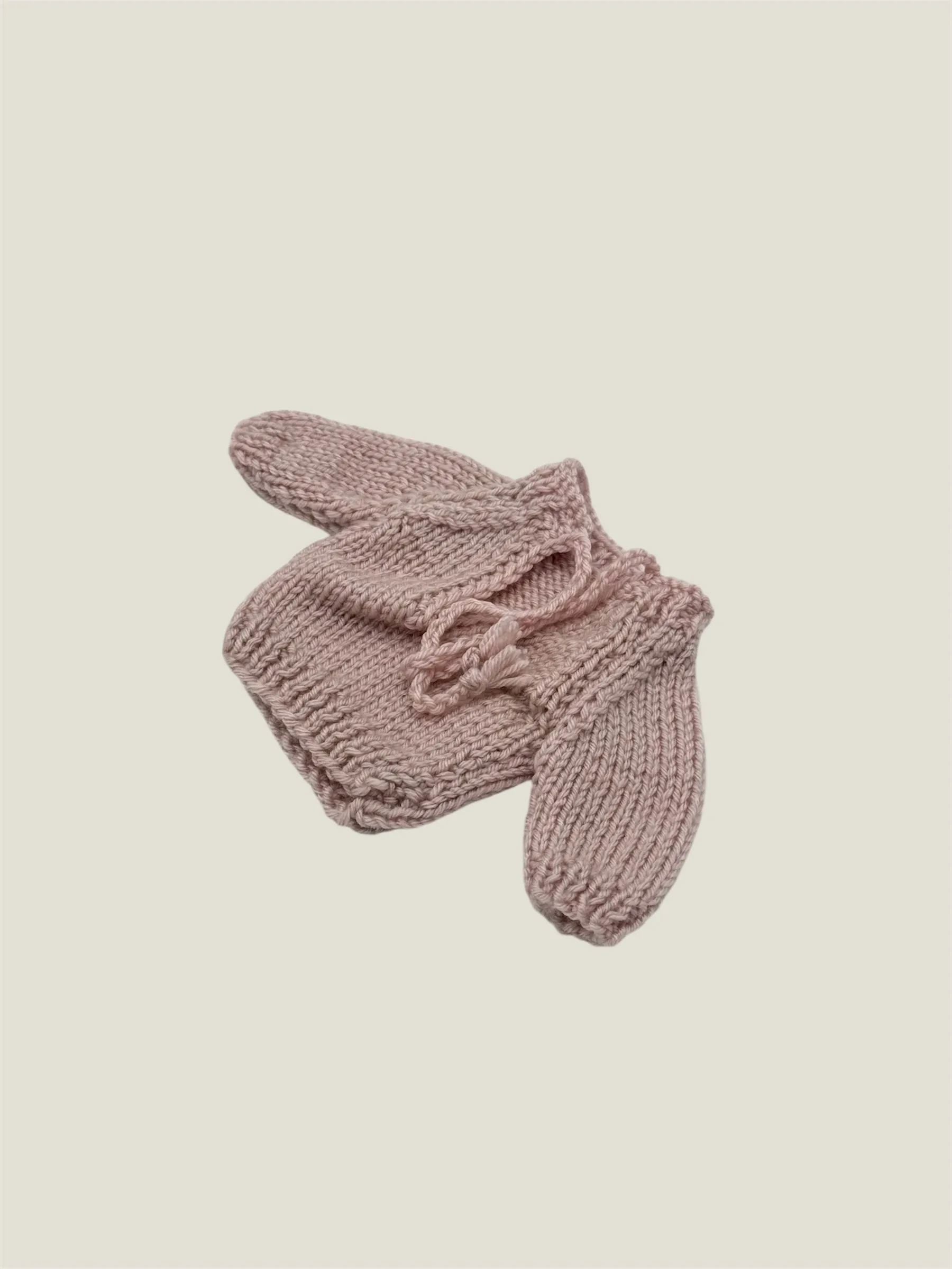 Minikane Doll Clothes | Knitted Pullover - Dusty Pink