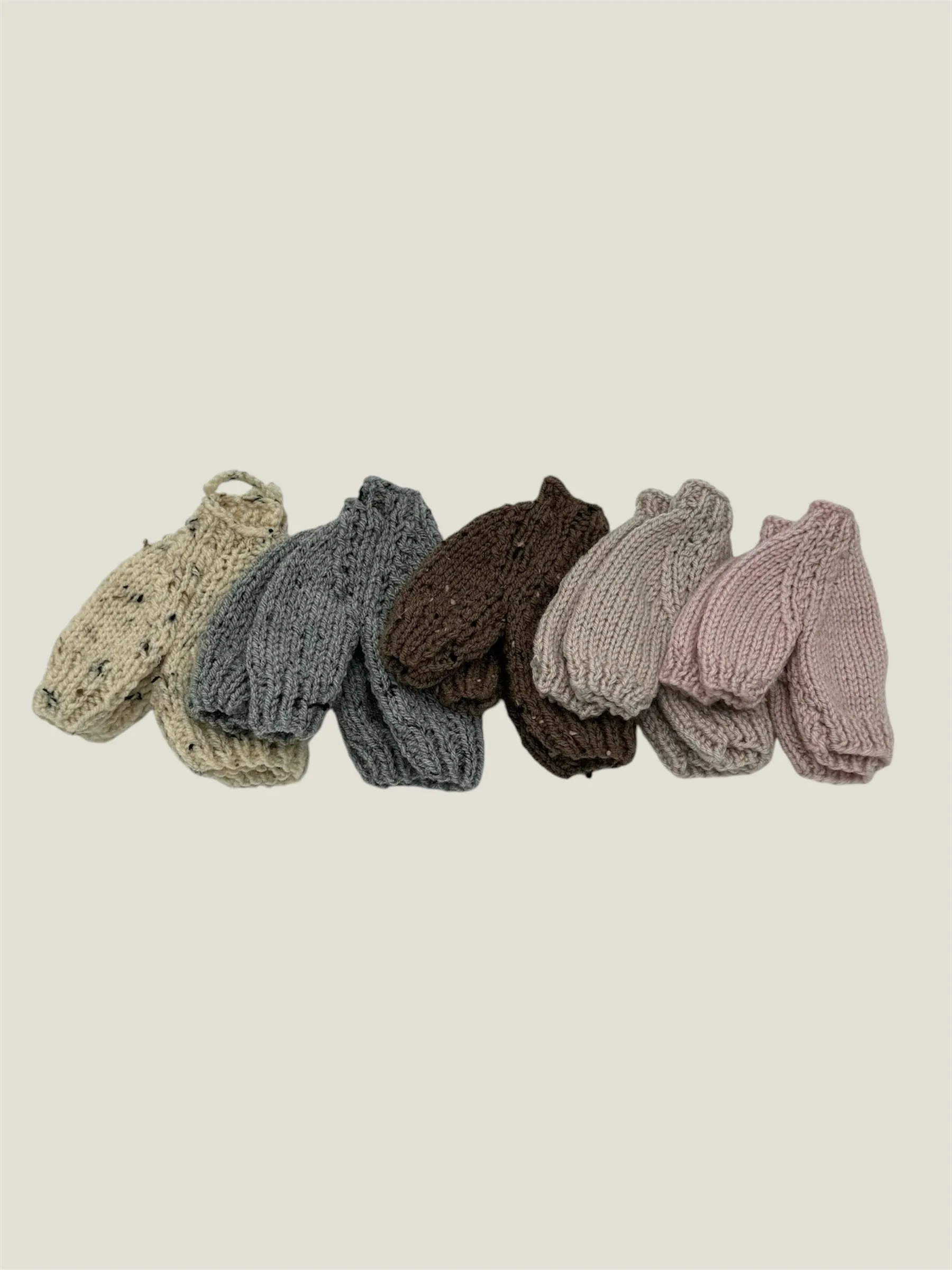 Minikane Doll Clothes | Knitted Pullover - Dusty Pink